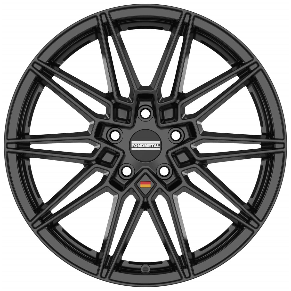 Diski R18 5x112 J8 ET49 Fondmetal Thoe Glossy Black