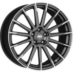 Diski R20 5×112 J9 ET40 AEZ Atlanta Graphite matt/polished