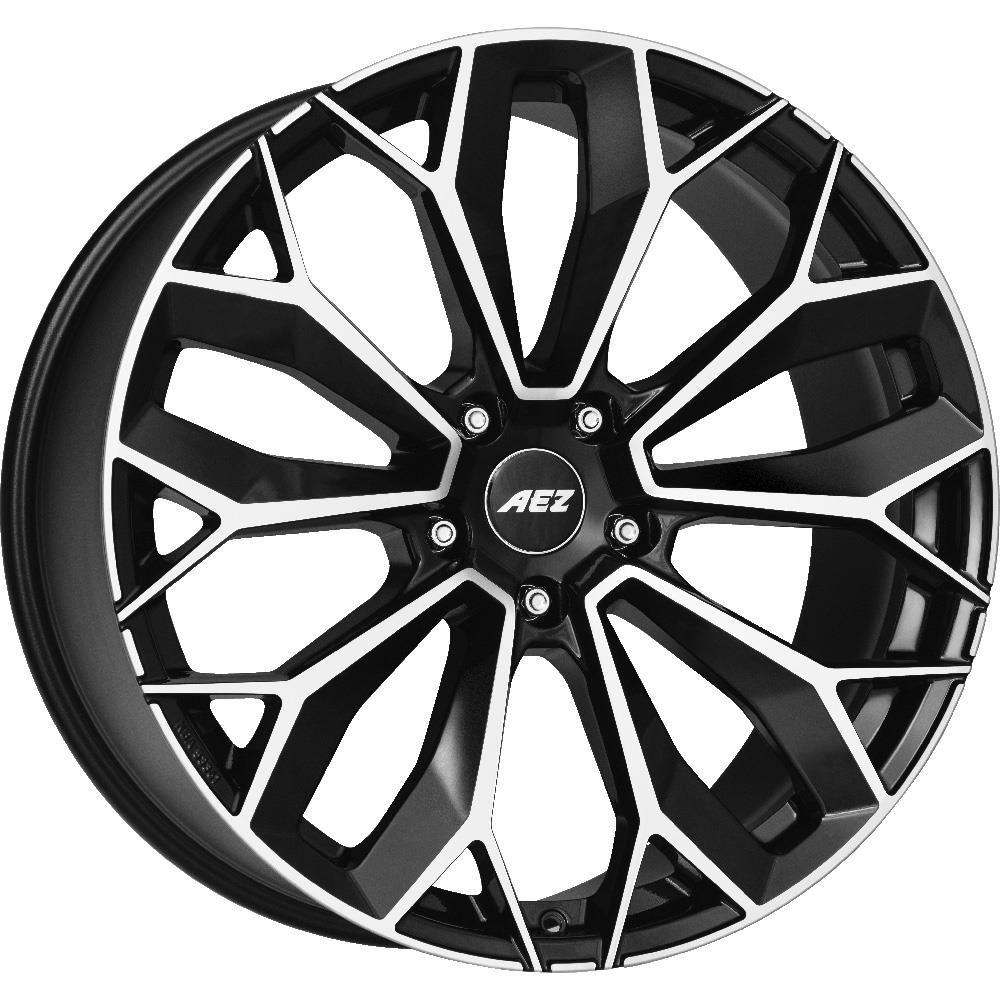 Diski R22 5x112 J10.5 ET43 AEZ Leipzig dark Black/polished