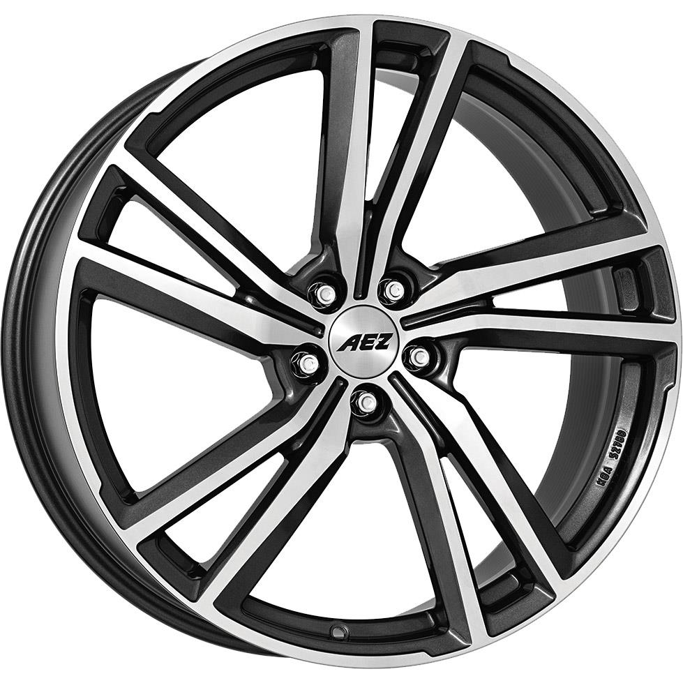 Diski R18 5x108 J8 ET42 AEZ North dark Gunmetal/polished