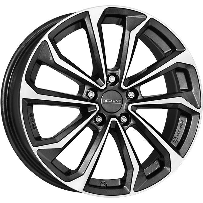 Diski R16 5x114.3 J6.5 ET40 Dezent KS dark Gunmetal/polished