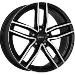 Diski R16 5×108 J6.5 ET48 Dezent TR dark Black/polished