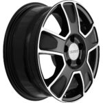 Diski R16 5×160 J6.5 ET60 Dezent Van dark Black/polished