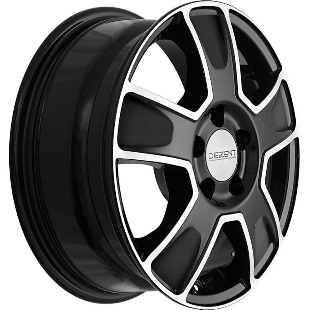 Diski R16 5x114.3 J6.5 ET50 Dezent Van dark Black/polished