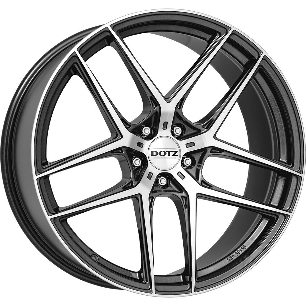 Diski R20 5x120 J9 ET30 Dotz LagunaSeca dark Gunmetal/polished