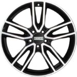 Diski R17 5×120 J7.5 ET55 Fondmetal Koros Glossy Black Machined