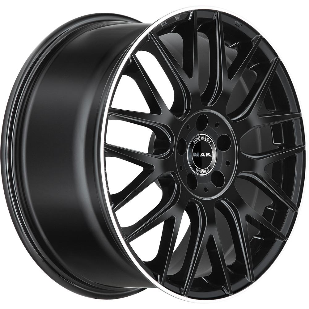 Diski R20 5x112 J9 ET41 MAK Arrow Gloss Black Mirror Ring