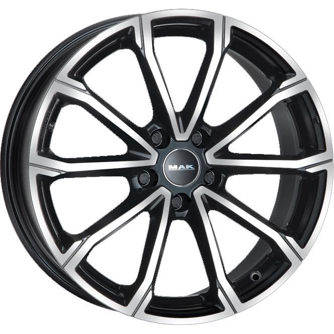 Diski R16 5x112 J6.5 ET43 MAK DaVinci Black Mirror