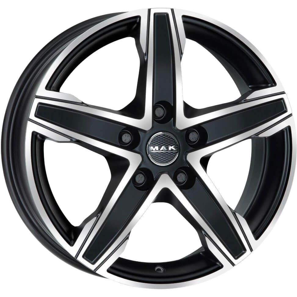 Diski R16 5x108 J7 ET46 MAK King 5 Ice Black