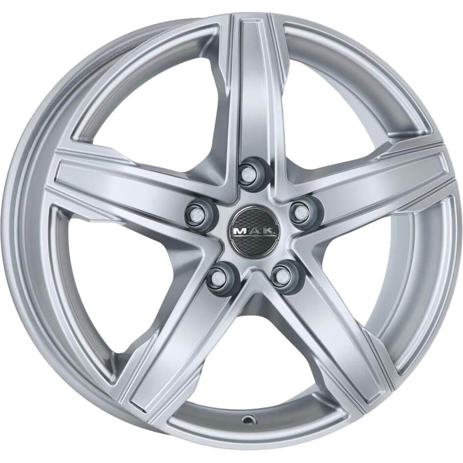 Diski R16 5x118 J6.5 ET55 MAK King 5 Silver