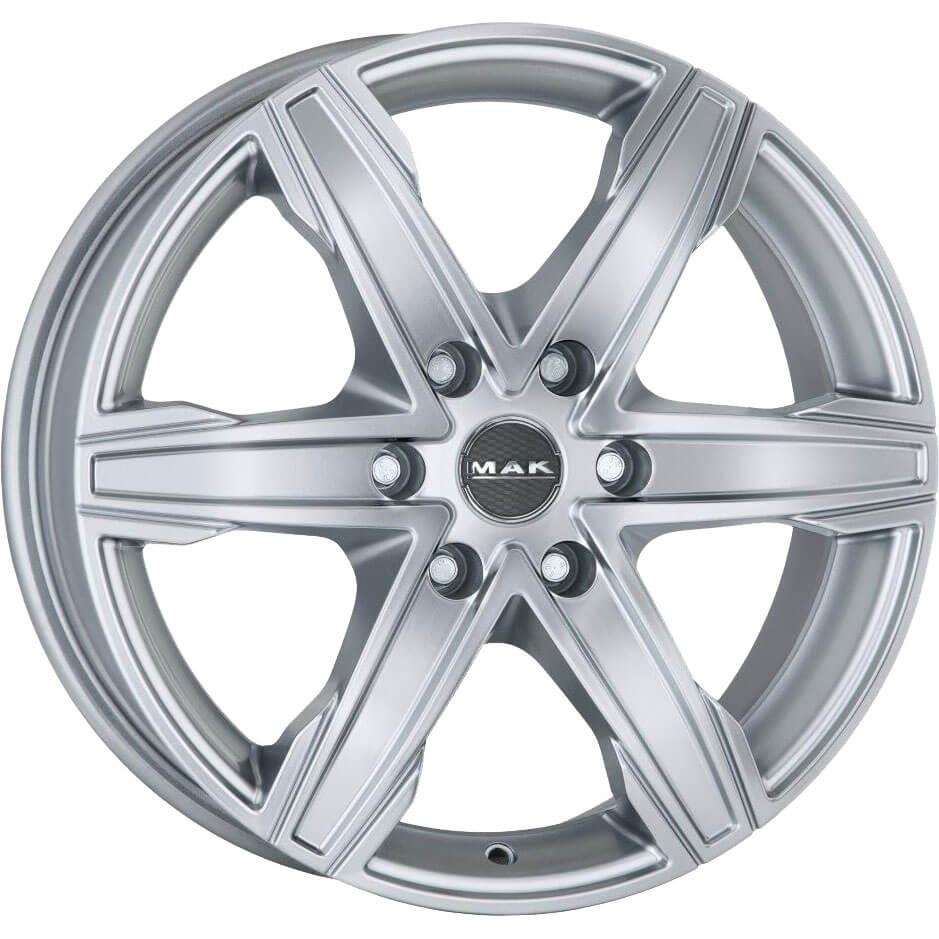 Diski R18 6x130 J8 ET50 MAK King 6 Silver