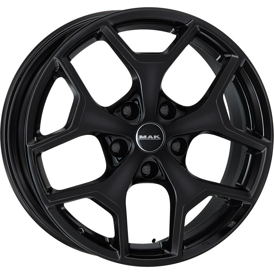 Diski R17 5x127 J7.5 ET44 MAK Liberty Gloss Black