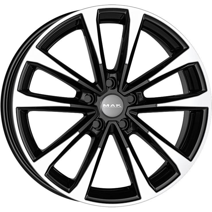 Diski R19 5x108 J8 ET42 MAK Main Black Mirror