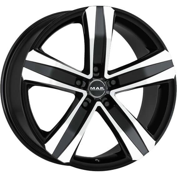 Diski R16 5x114.3 J6.5 ET45 MAK Stone 5 Black Mirror