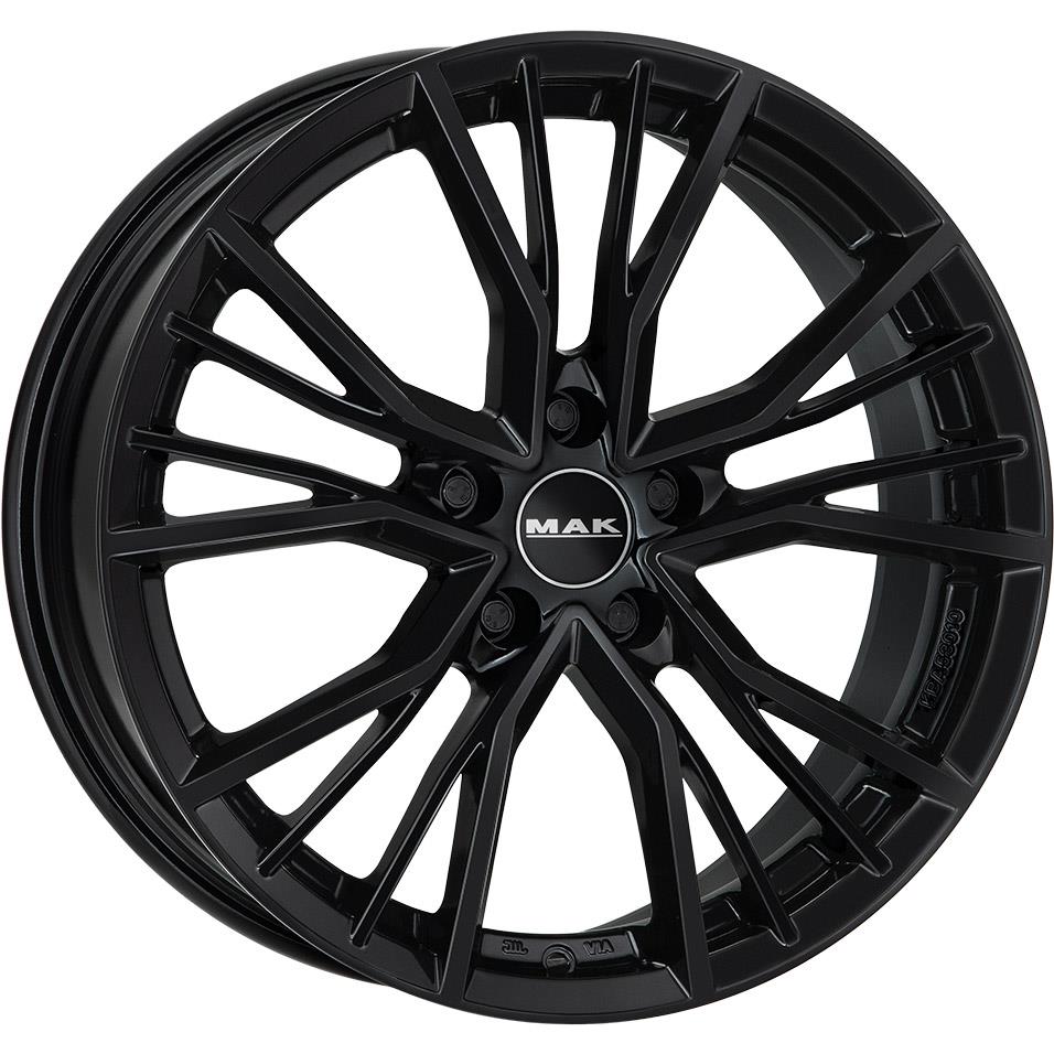 Diski R22 5x112 J10 ET26 MAK Union Gloss Black