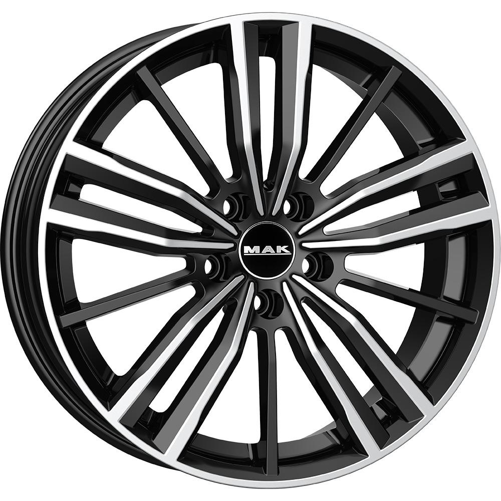 Diski R18 5x112 J8 ET26 MAK Vier Black Mirror