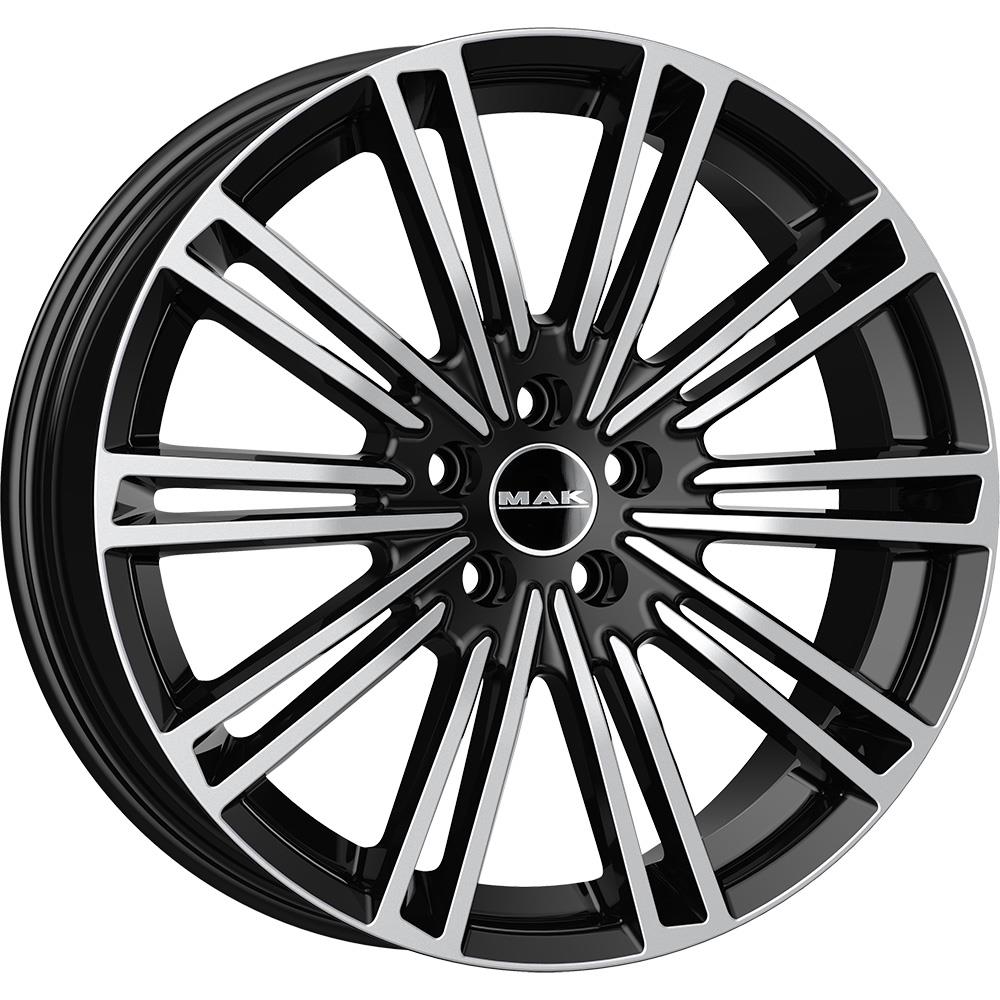 Diski R18 5x120 J8 ET41 MAK York Black Mirror