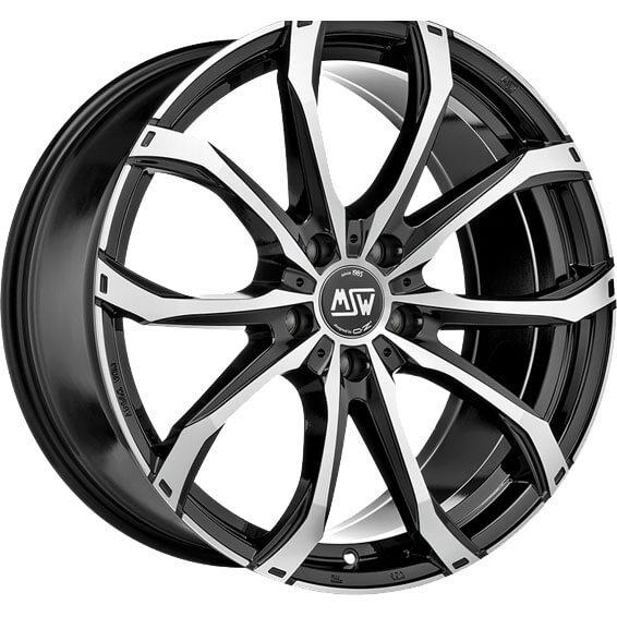 Diski R16 5x120 J6.5 ET60 MSW 48 Van Gloss Black Full Polished