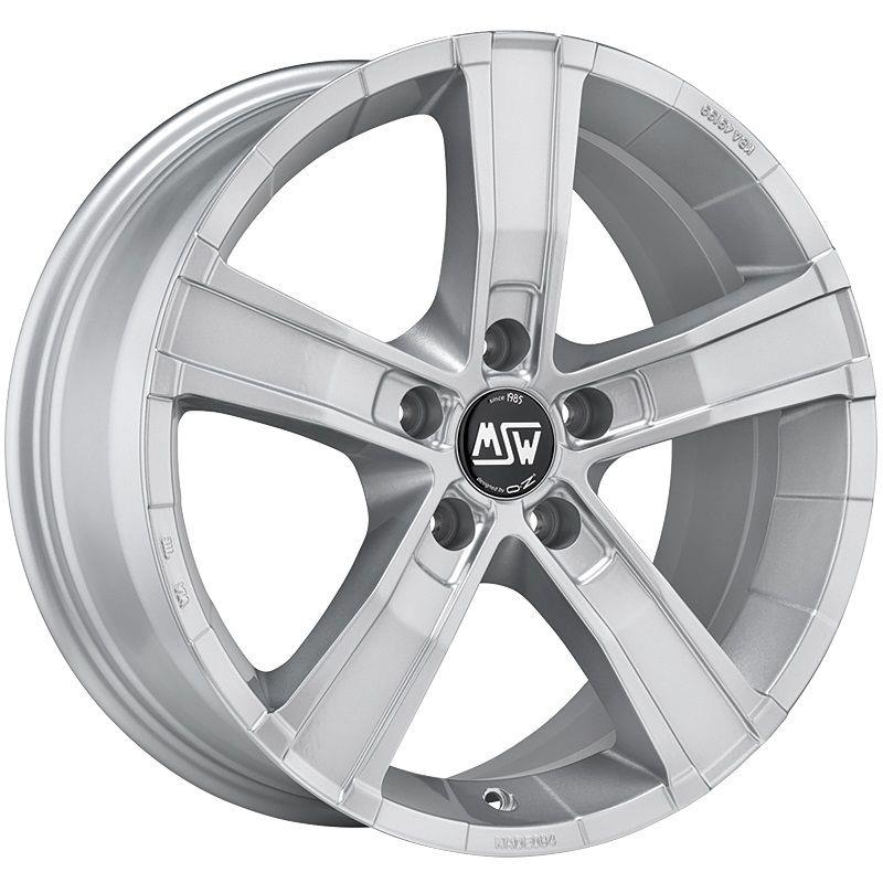 Diski R18 5x112 J8 ET45 MSW Sahara 5 Full Silver