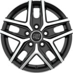 Diski R16 5×114.3 J6.5 ET44 MSW 40 Van Gloss Black Full Polished