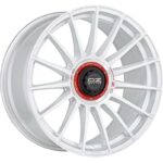 Diski R19 5×112 J8.5 ET38 OZ Racing Superturismo Evoluzione WRC Race White Red Lettering