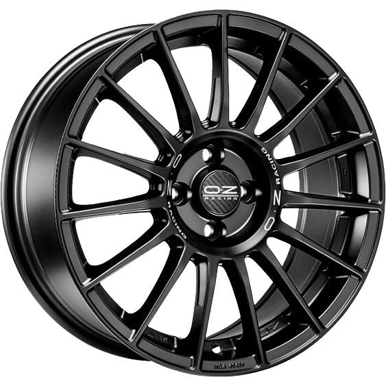 Diski R19 5x114.3 J8.5 ET38 OZ Racing Superturismo LM Matt Black Silver Lettering