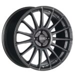 Diski R19 5×112 J8.5 ET44 OZ Racing Superturismo LM Matt Graphite Silver Lettering