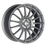 Diski R19 5×110 J8.5 ET40 OZ Racing Superturismo LM Matt Race Silver Black Lettering