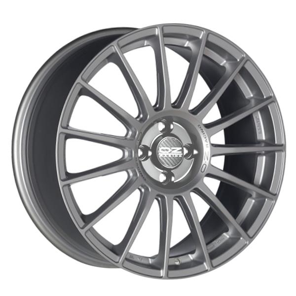 Diski R19 5x110 J8.5 ET40 OZ Racing Superturismo LM Matt Race Silver Black Lettering