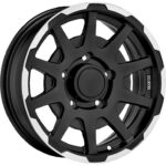 Diski R16 5×139.7 J5.5 Sparco Dakar Matt Black Lip Polish