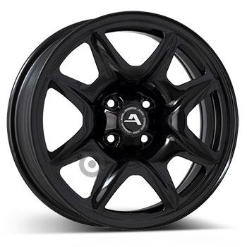 Diski R16 4x100 J6.5 ET32 Alcar HybridRad 200100B Black