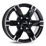 Diski R16 6×114.3 J7 ET45 Alutec Titan diamond-black frontpolished