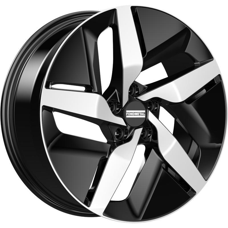 Diski R21 5x112 J9 ET36 Fondmetal E-Joule Glossy Black Machined