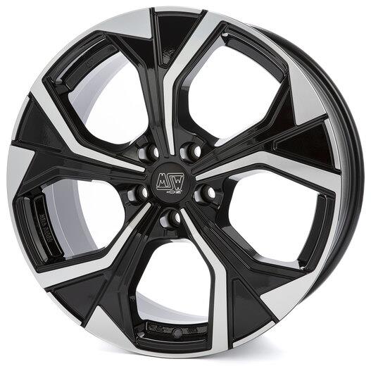 Diski R19 5x112 J8 ET40 MSW 43 Gloss Black Full Polished