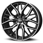 Diski R19 5×108 J8.5 ET45 Momo Spider Matt Black Polished