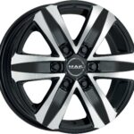 Diski R16 6×125 J6.5 ET50 MAK Stone 6 Black Mirror