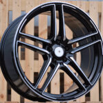 DISKI B1152 Audi Style ABT R21 5×112 J9.5 ET31 Black Polished