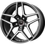 Diski R20 5×130 J9 ET50 Momo RF-06 Matt Black Polished