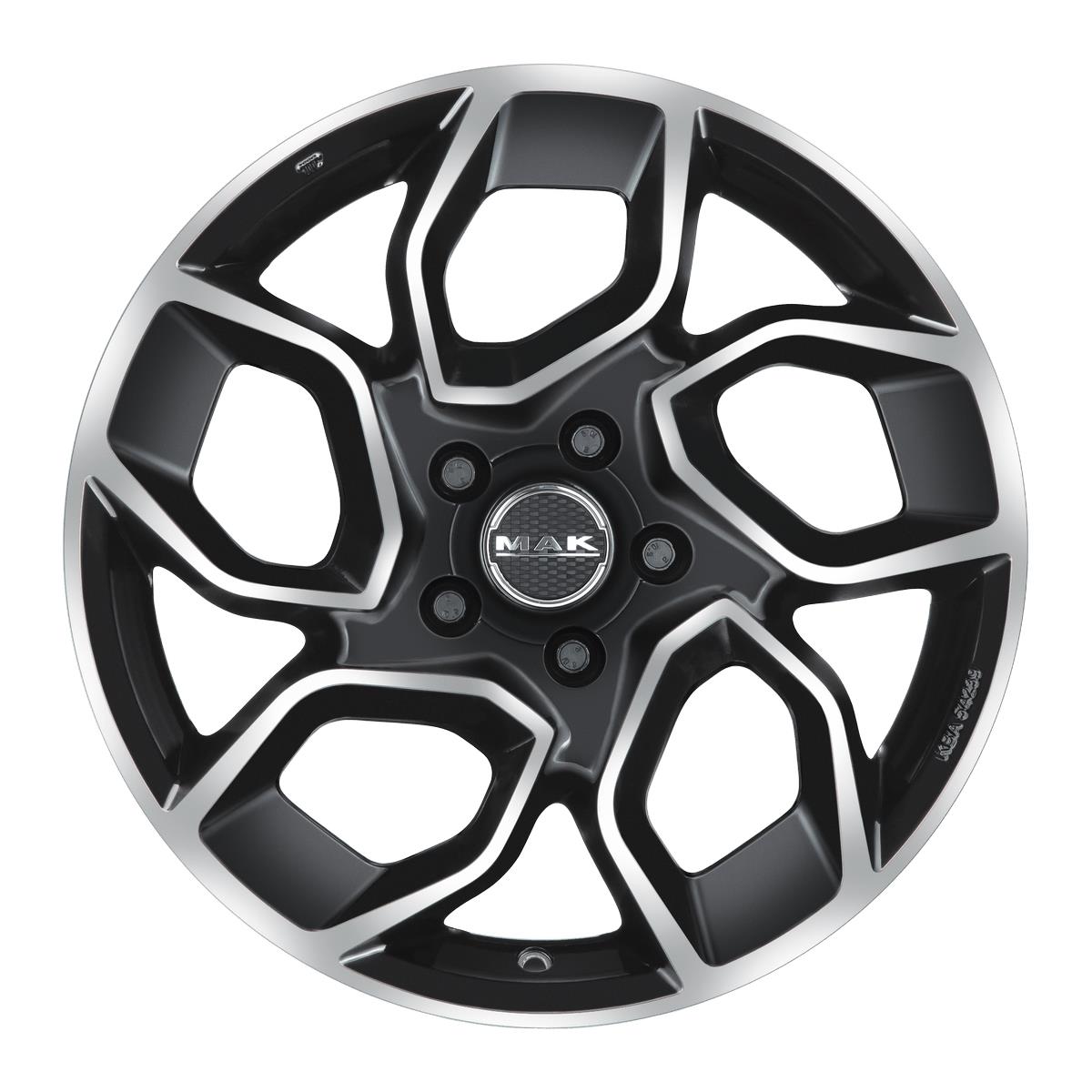 Diski R16 5x130 J6.5 ET55 MAK Express Black Mirror