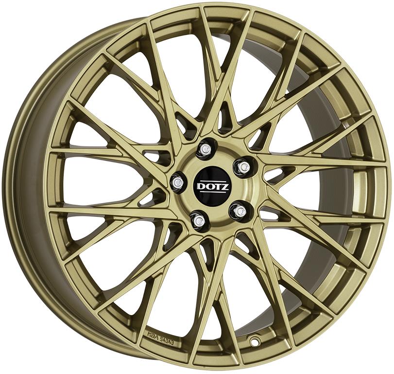 Diski R18 5x114.3 J7.5 ET48 Dotz Fuji Gold