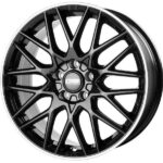 Diski R17 5×108 J7 ET48 CMS C25 Diamond Rim Black Gloss