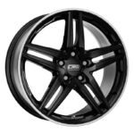 Diski R17 5×112 J7.5 ET38 CMS C29 Diamond Rim Black Gloss