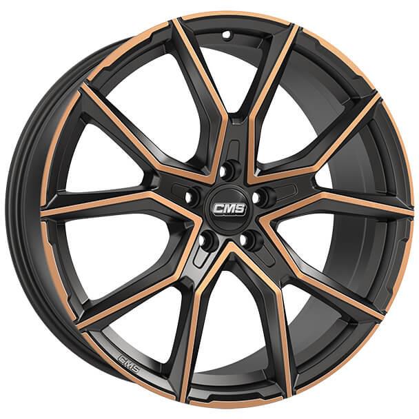 Diski R18 5x108 J8 ET48 CMS C33 Diamond Black Copper