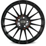 Diski R17 5×112 J7.5 ET50 OZ Racing Superturismo GT Matt Black Red Lettering