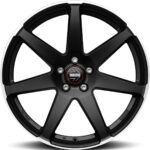 Diski R18 5×112 J8 ET35 Momo Seven Matt Black polished