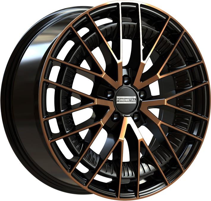 Diski R19 5x112 J8 ET45 Fondmetal Kari Black Clearcoat Matt Bronze Machined