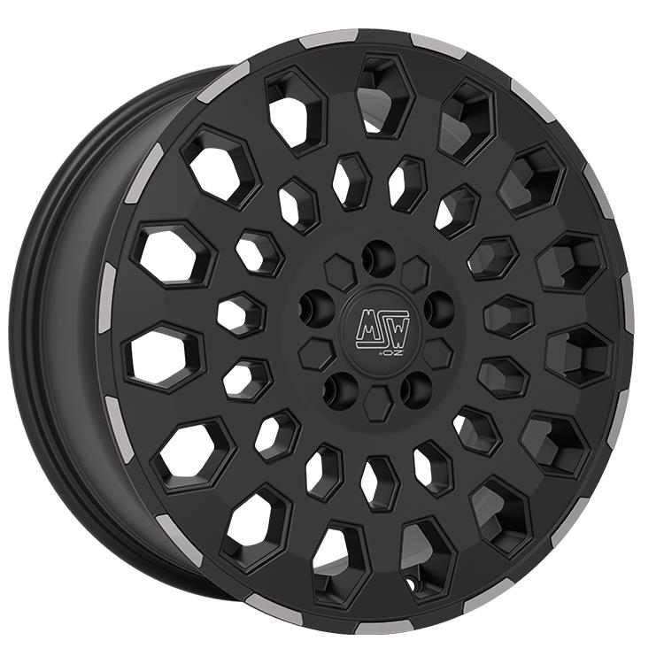 Diski R16 5x130 J6.5 ET55 MSW 99 Van Matt Black Lip Polished