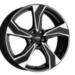 Diski R16 5×112 J7 ET41 Dezent KB dark Black/polished