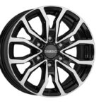 Diski R16 6×130 J6.5 ET62 Dezent KC dark Black/polished