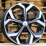 Diski R17 5×114.3 J7 ET53 RACINGLINE FE175 KIA Black Polished